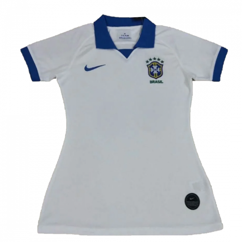 Brazil 2020/21 Away White Women Jersey