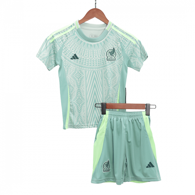 Mexico 2024 Away Green Soccer Uniform Kit