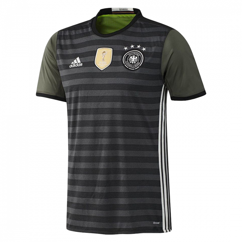 Germany 2016 Away Black Retro Jersey