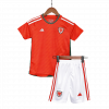 Wales 2022 Home Red Kids Kit