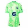 Barcelona 2024/25 Third Green Spotify Logo Without Text Jersey