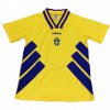 Sweden 1994 Home Yellow Retro Jersey