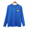 Italy 2000 Home Blue Long Sleeve Retro Jersey