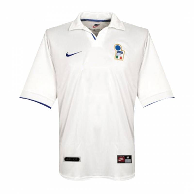 Italy 1998 Away White Retro Jersey