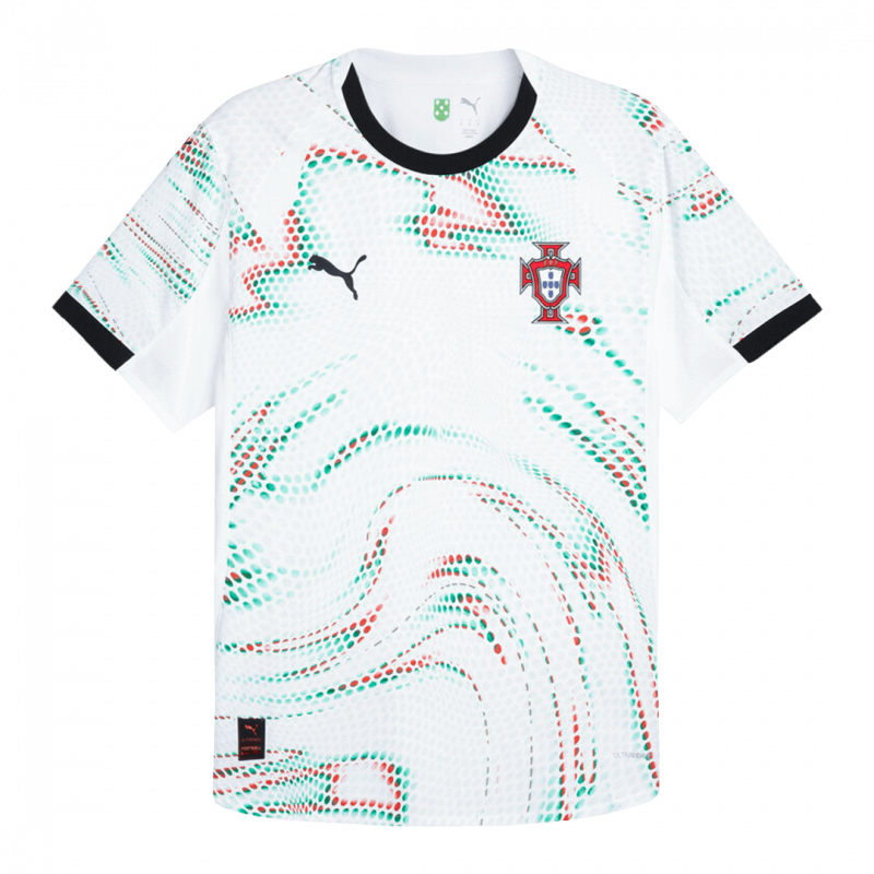 Portugal 2025 Away White Player Version Jersey