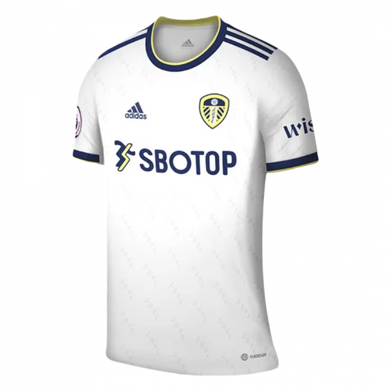 Leeds United 2022/23 Home White Jersey