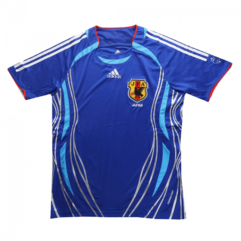 Japan 2006 Home Blue Retro Jersey