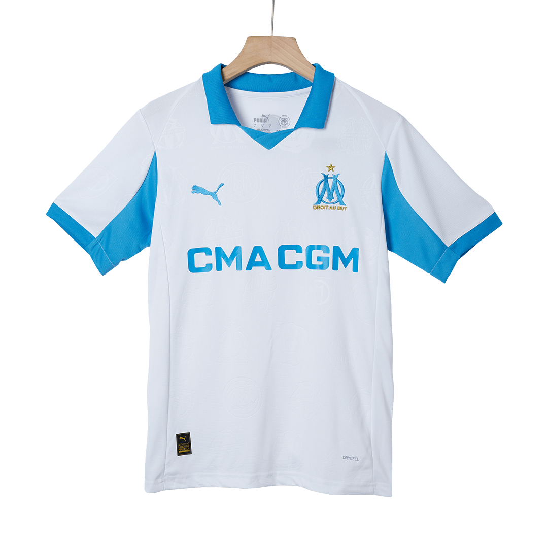 RABIOT #25 Marseille 2025/26 Home White Jersey