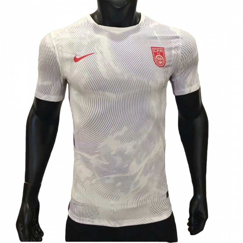 China PR 2020/21 Away White Player Version Jersey