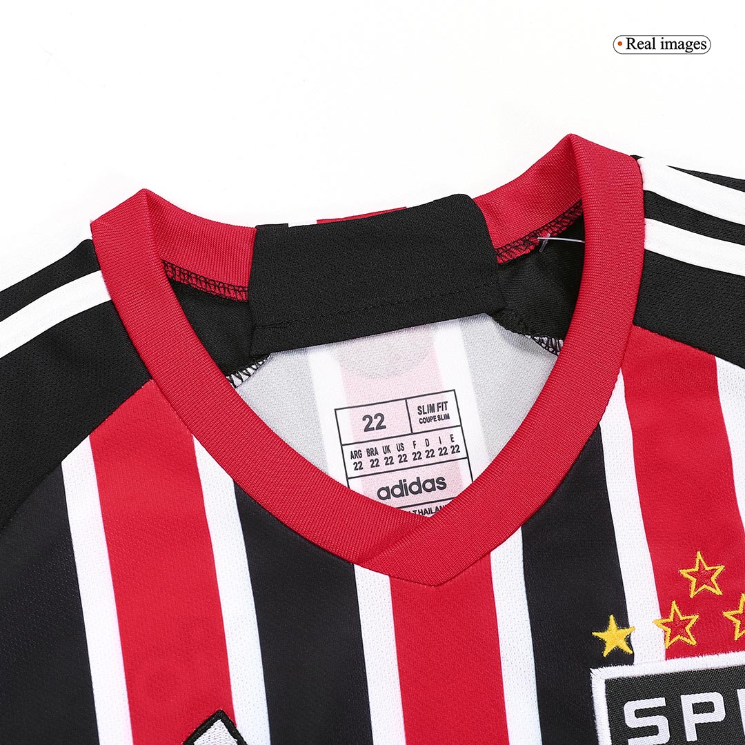 Sao Paulo FC 2023/24 Away Black Kids Kit