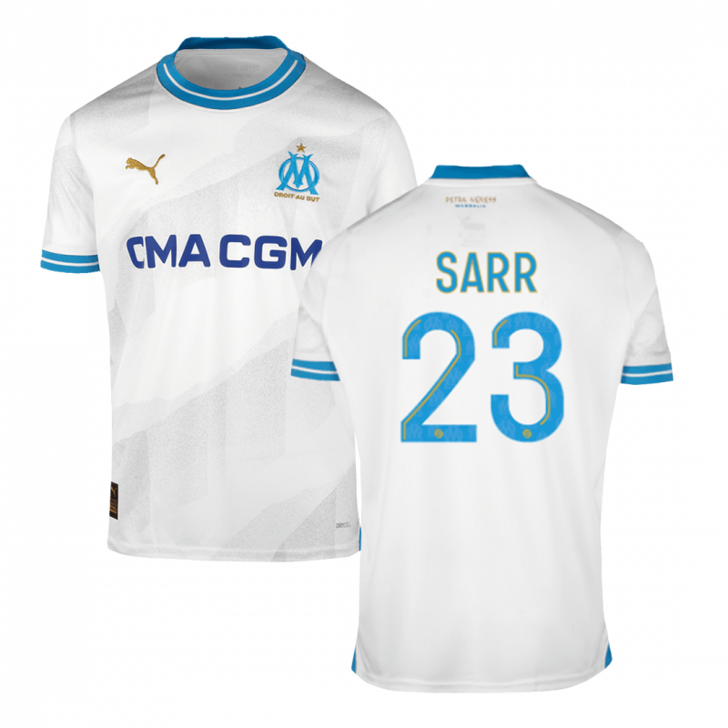 SARR #23 Marseille 2023/24 Home White Jersey