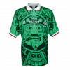 Mexico 1998 Home Green Retro Jersey