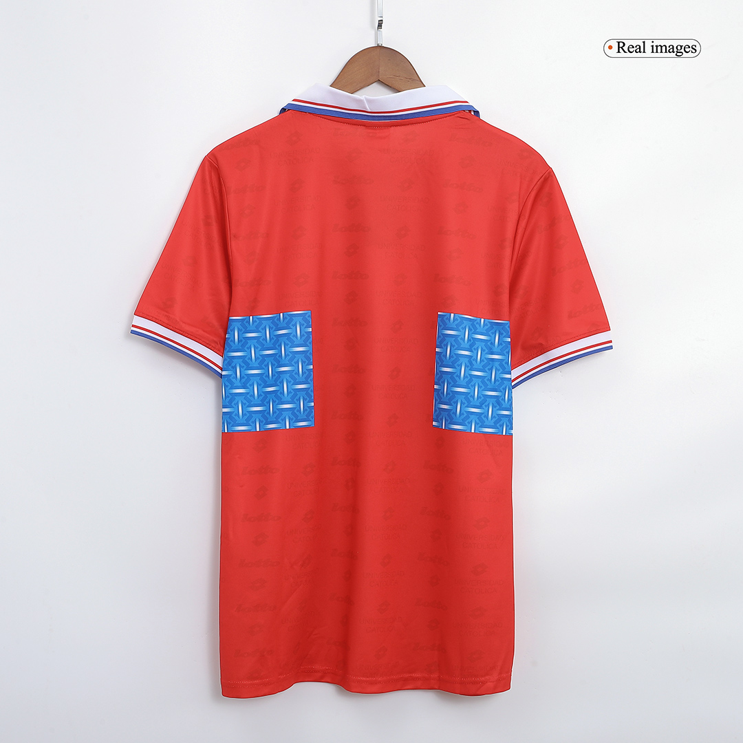Universidad Catolica 1996 Away Red Retro Jersey
