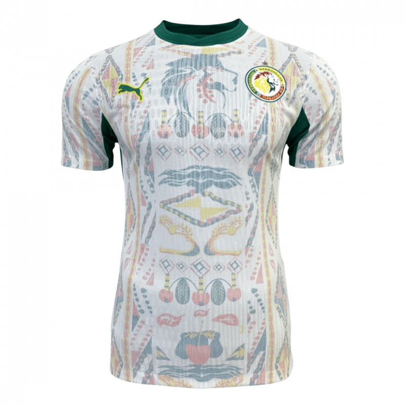 Senegal 2026 Home White Player Version Jersey