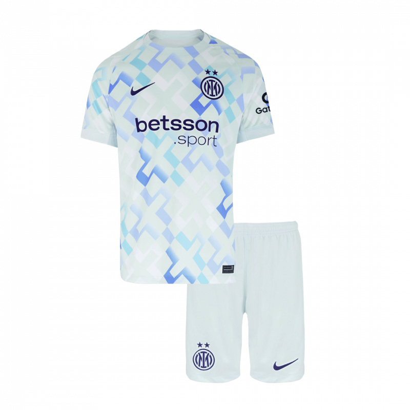Inter Milan 2025/26 Away White Kids Kit
