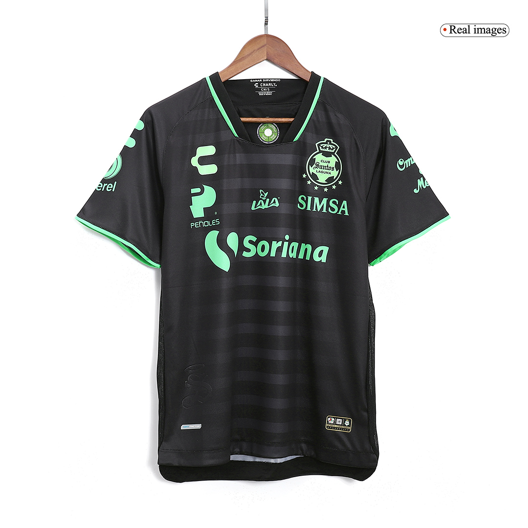 Santos Laguna 2023/24 Away Black Jersey