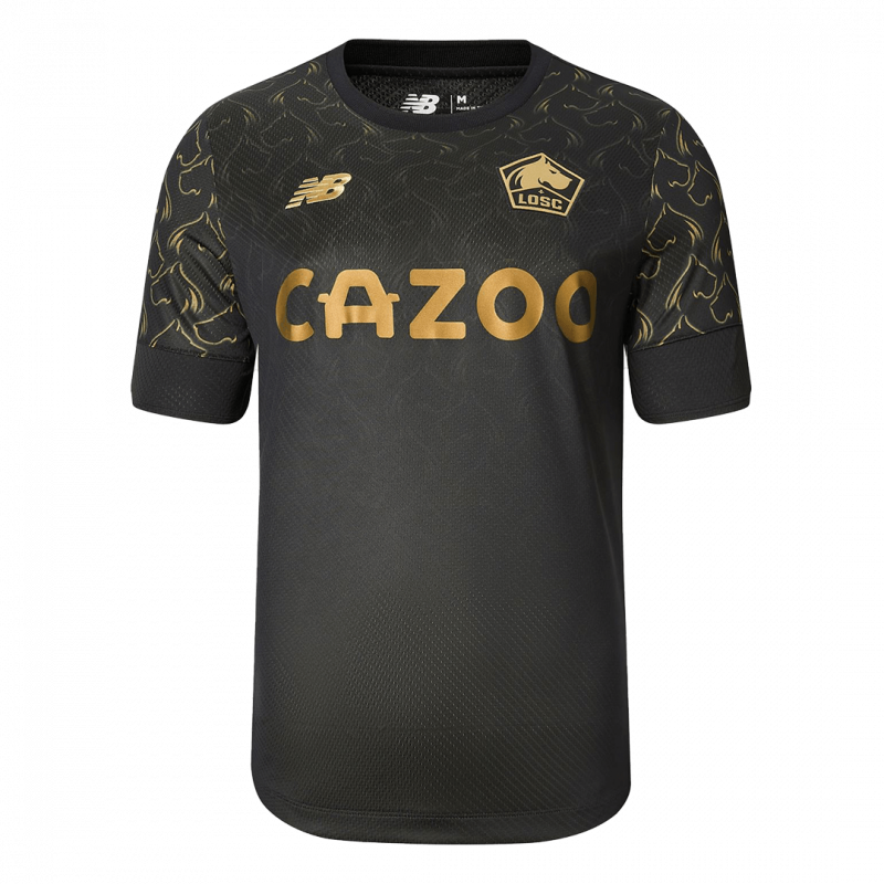 Lille OSC 2022/23 Third Black Jersey