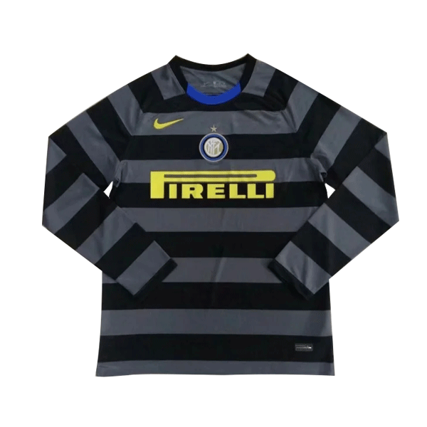 Inter Milan 2020/21 Third Black Long Sleeve Jersey