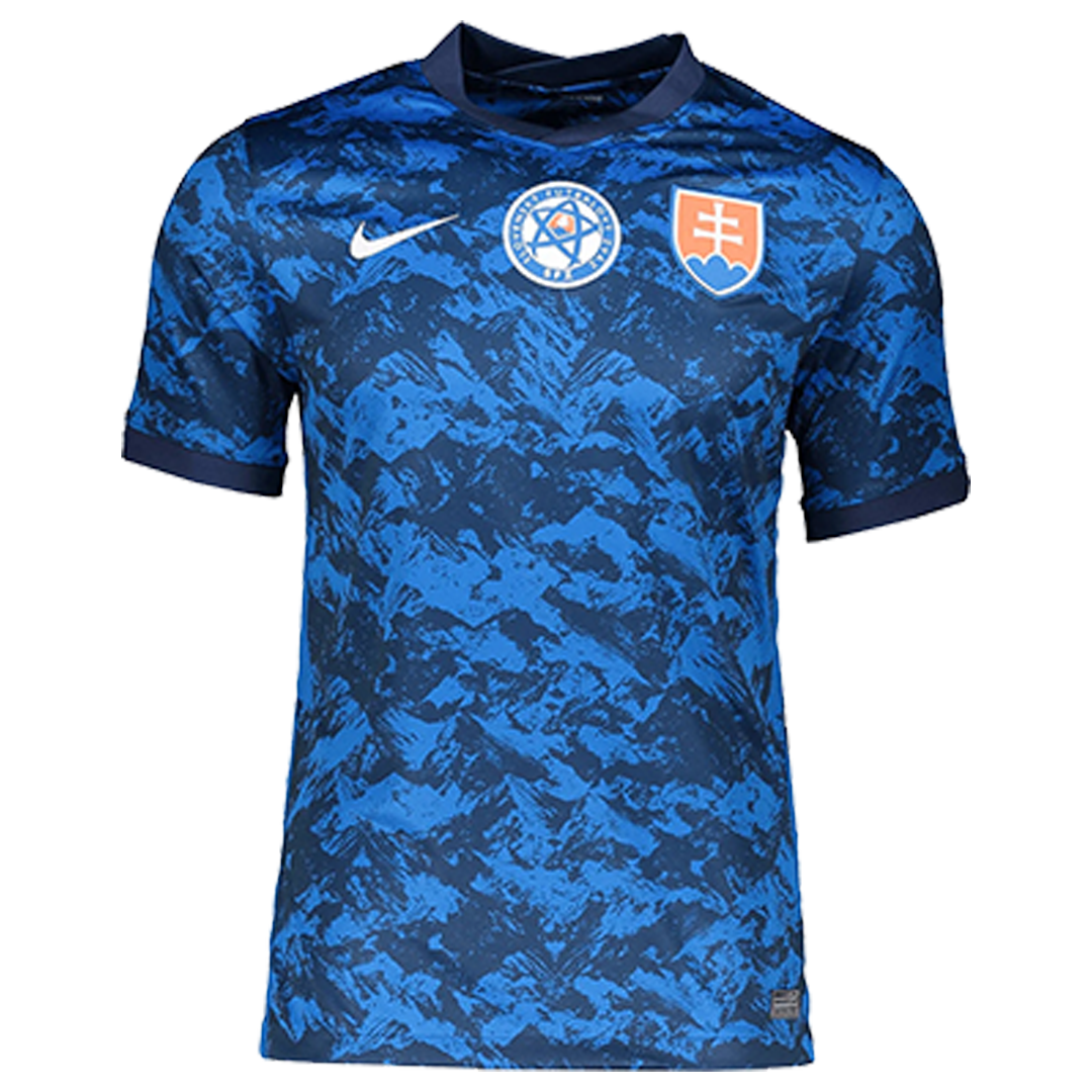 Slovakia 2021 Home Blue Jersey