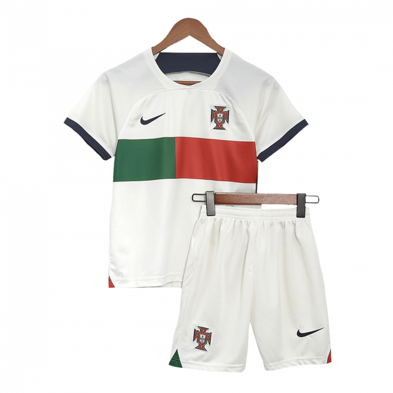Portugal 2022/23 Away Kids Kit
