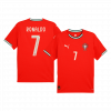 RONALDO #7 Portugal 2025 Home Red Jersey