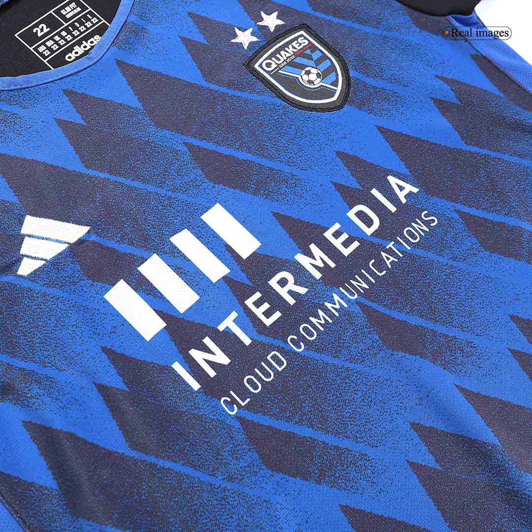 San Jose Earthquakes 2023 Home Blue Kids Kit