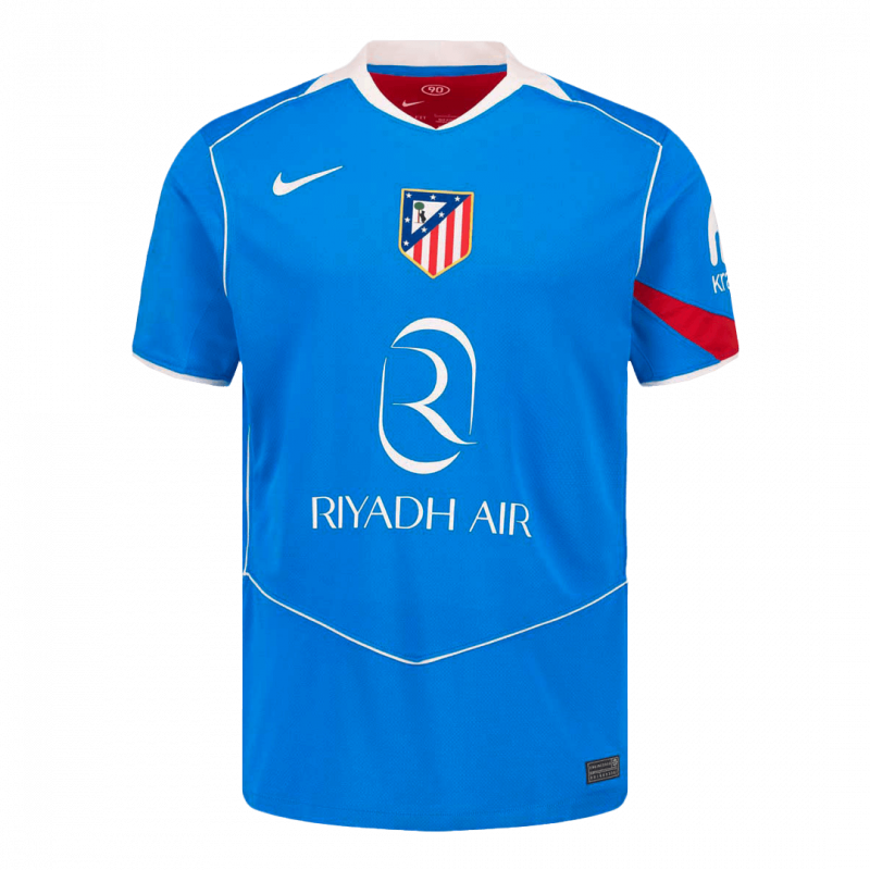 Atletico Madrid 2025/26 Third Blue Jersey