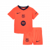 Barcelona 2025/26 Third Orange Kids Kit