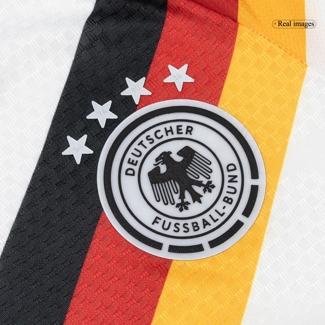 Germany 2026 Home White Player Version Long Sleeve Jersey