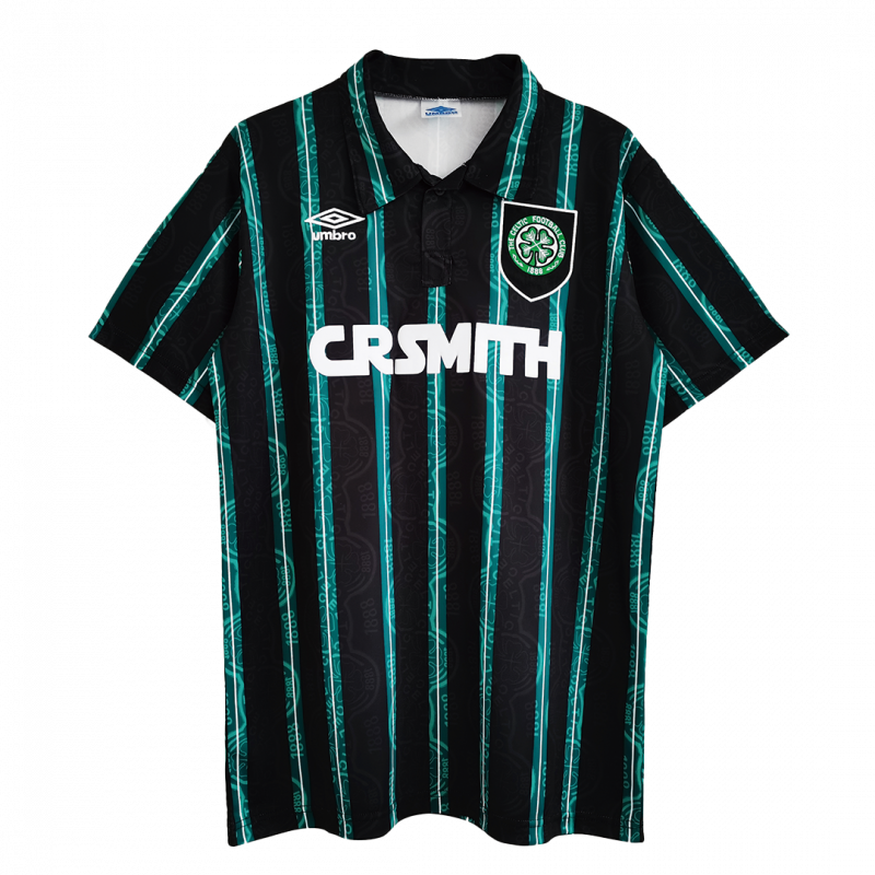 Celtic 1992/93 Away Black Retro Jersey