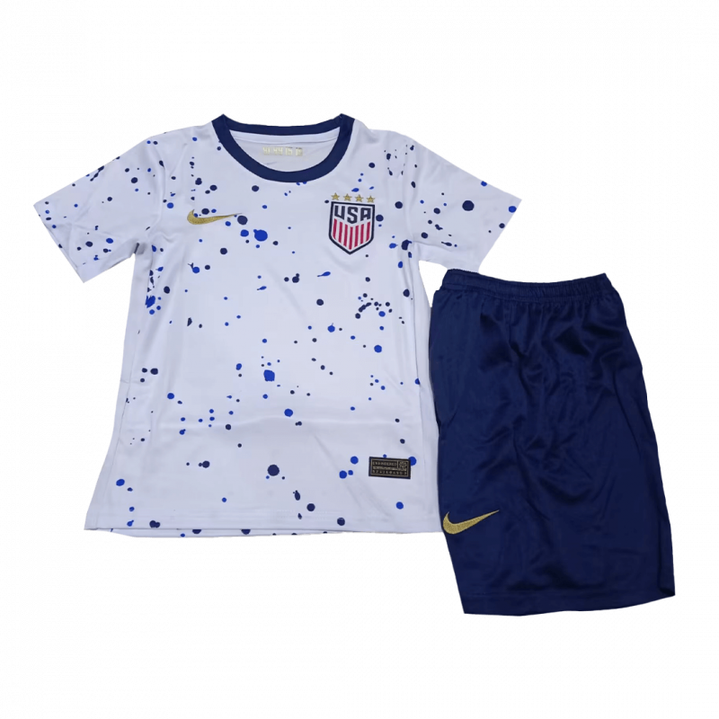 USA 2023 Home White Kids Kit