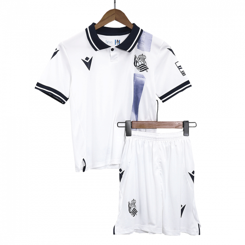 Real Sociedad 2023/24 Third White Kids Kit