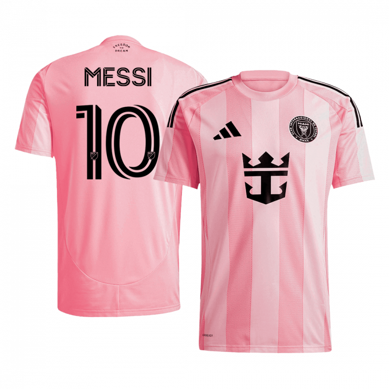 MESSI #10 Inter Miami CF 2025 Home Pink Jersey