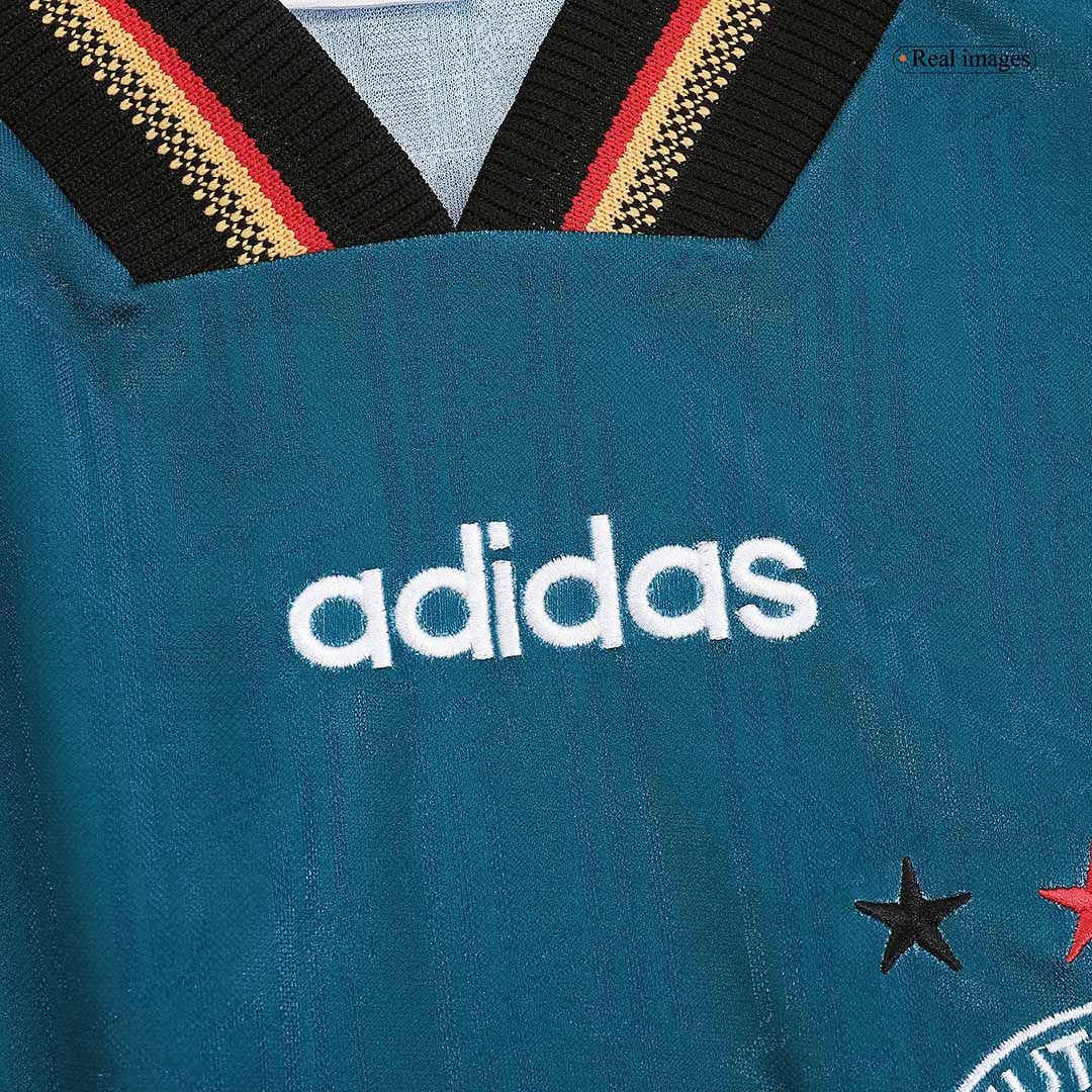 Germany 1996/97 Away Green Retro Jersey