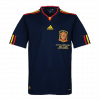 Spain 2010 Away Blue Retro Jersey