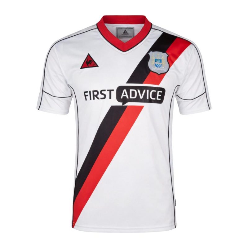Manchester City 2002/03 Away White Retro Jersey