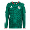Mexico 2026 Home Green Player Version Long Sleeve Jersey