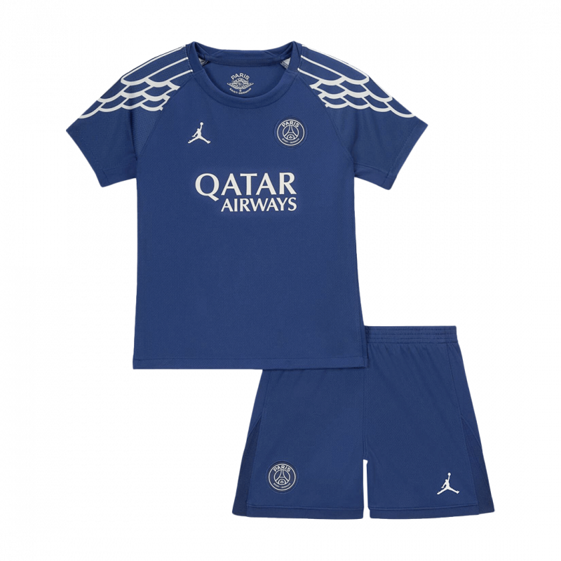 Paris Saint-Germain 2024/25 Fourth Blue Kids Kit