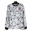 Corinthians 2021/22 Home White Player Version Long Sleeve Jersey