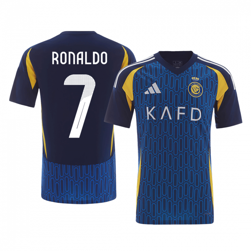 RONALDO #7 Al Nassr 2024/25 Away Blue ACL Jersey