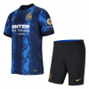 Inter Milan 2021/22 Home Blue Kids Kit