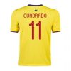 CUADRADO #11 Colombia 2021 Home Yellow Jersey