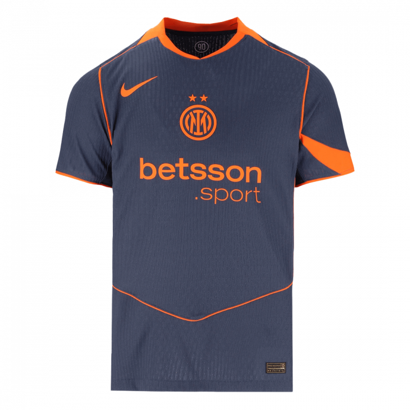 Inter Milan 2025/26 Third Blue Player Version Jersey