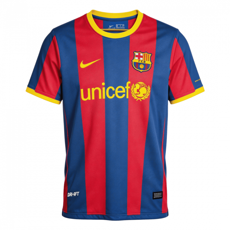 Barcelona 2010/11 Home Blue Retro Jersey