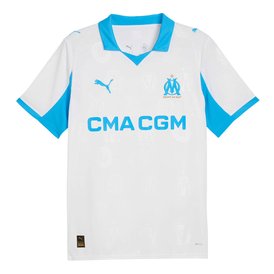 RABIOT #25 Marseille 2025/26 Home White Jersey
