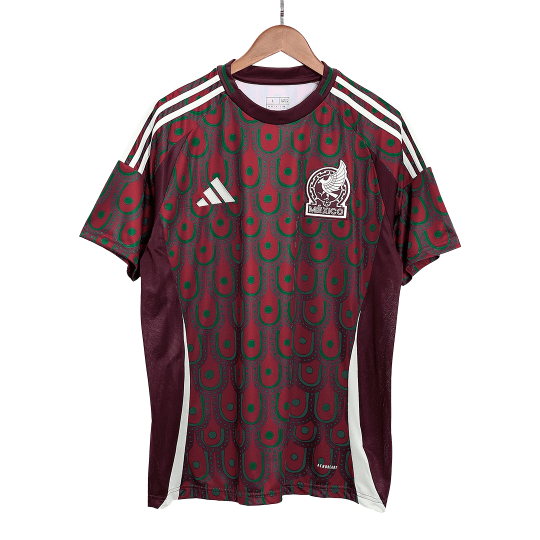 Mexico 2024 Home Red Jersey