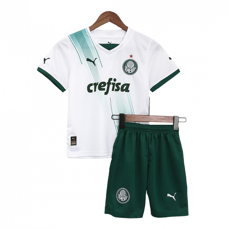 SE Palmeiras 2023/24 Away Green Kids Kit