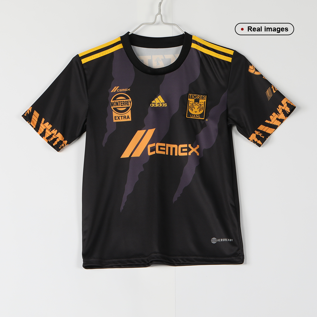 Tigres UANL 2021/22 Third Black Kids Kit