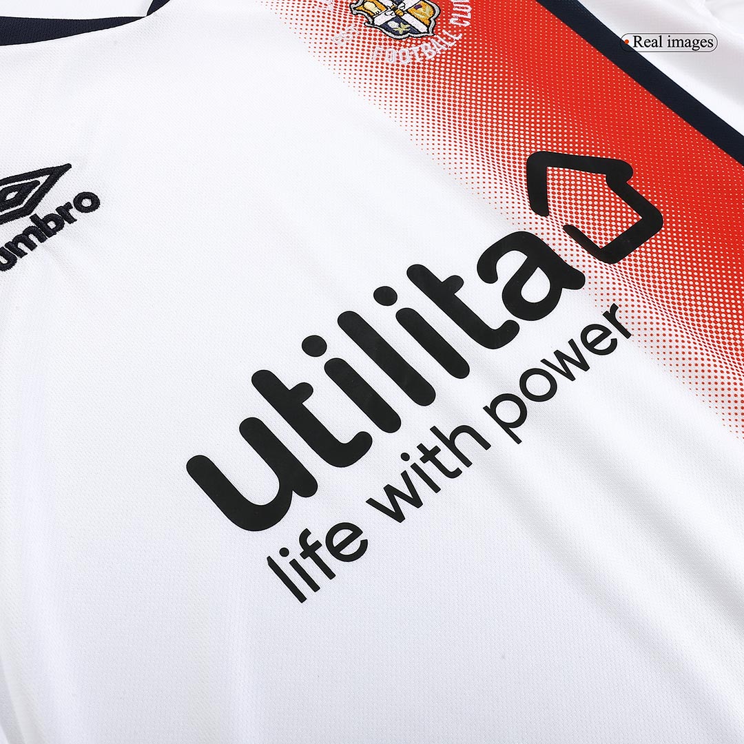 Luton Town 2023/24 Away White Jersey