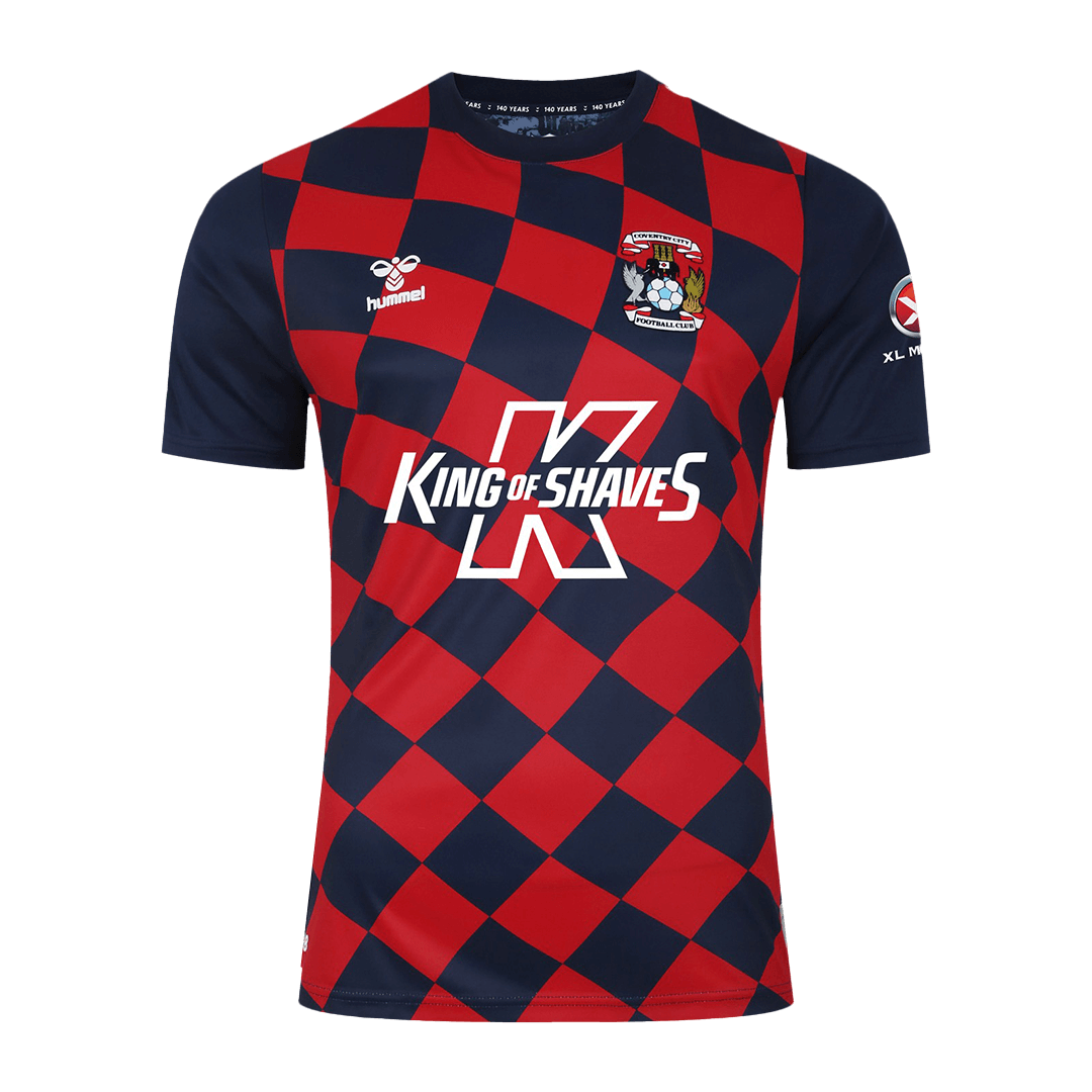 Coventry City 2023/24 Away Red Jersey
